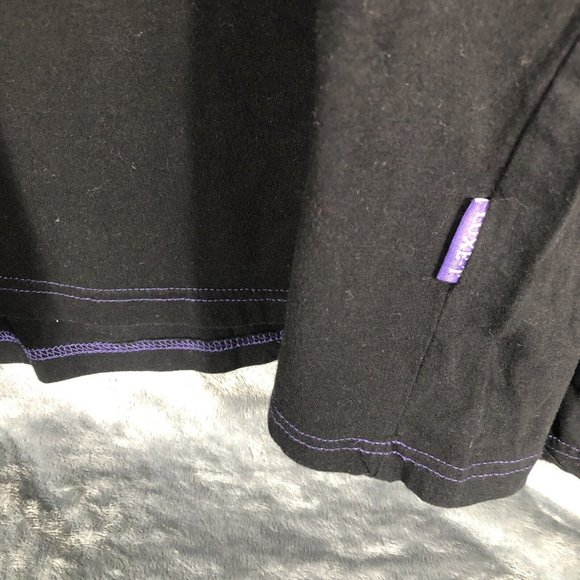 LUXE-T Luxury Sport Men's Pullover Shirt Black T-Shirt Extra Large - Picture 6 of 15